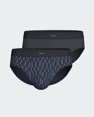 Pack of 2 men's briefs in Modal Cotton