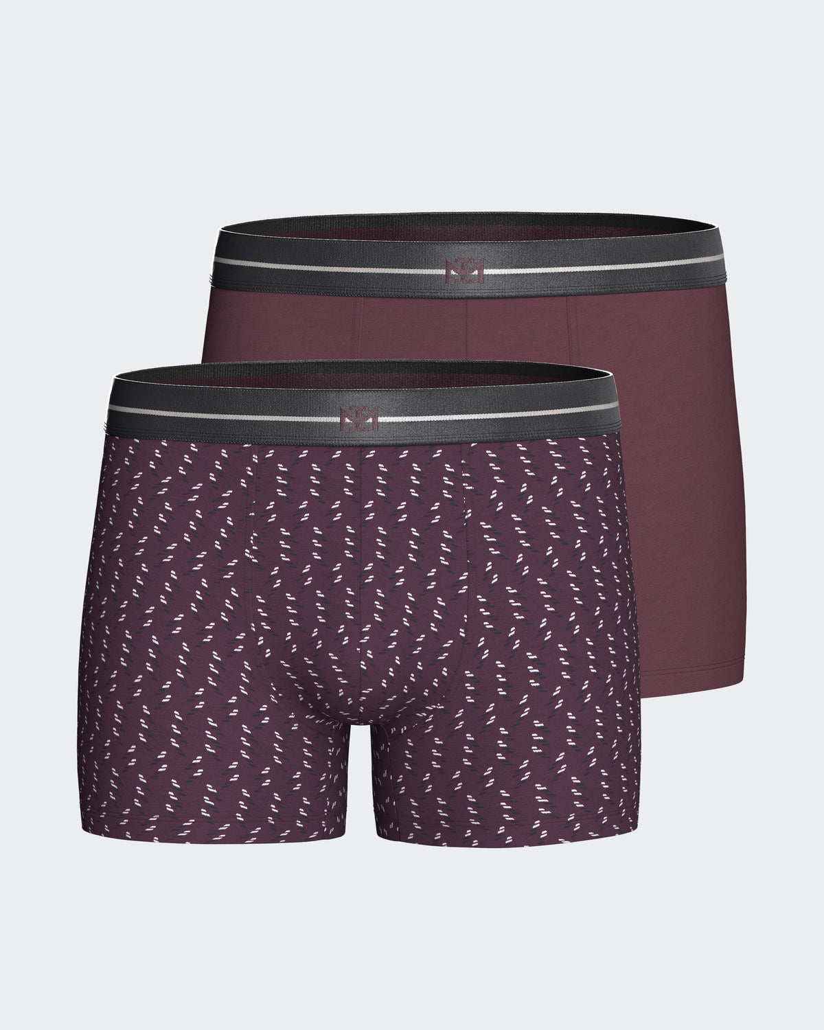 Boxers Made From Modal Pack of 2 men's boxers in Modal Cotton