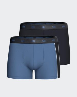 Pack 2 Boxers de homem em algodão