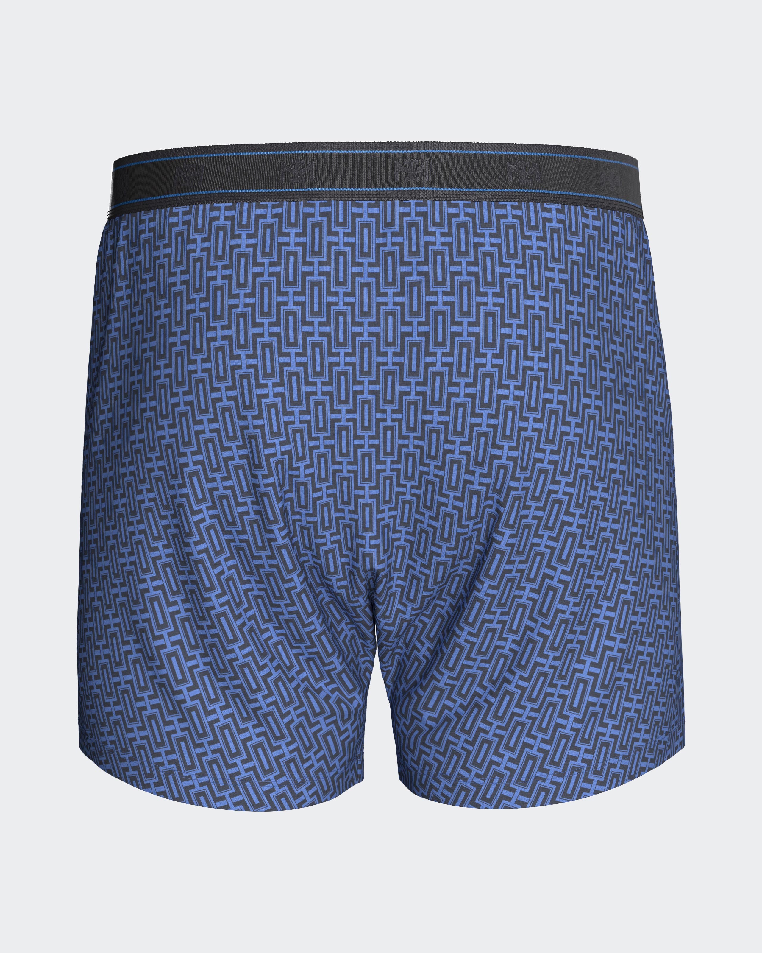 Men's boxershort with button in Modal Cotton