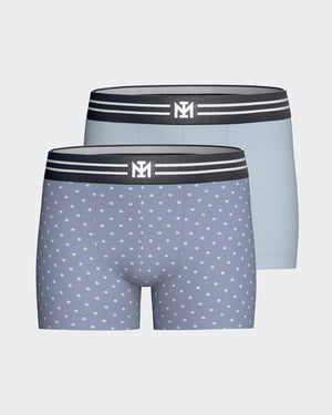 Pack of 2 boys' boxer shorts in Cotton