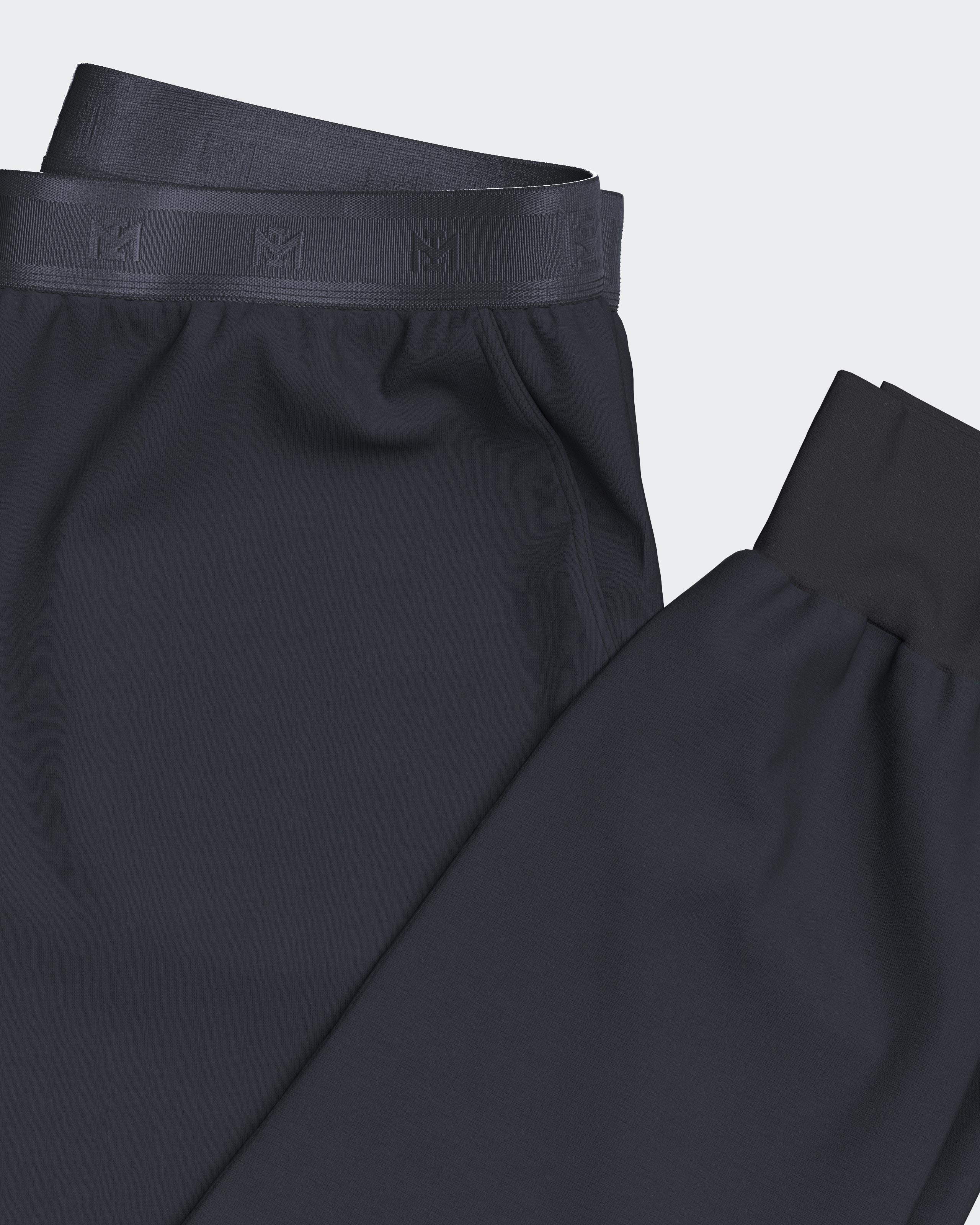 Cotton men's pyjama with cuffs