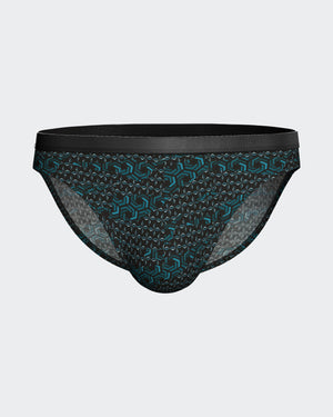 Printed men's brief in Lyocell