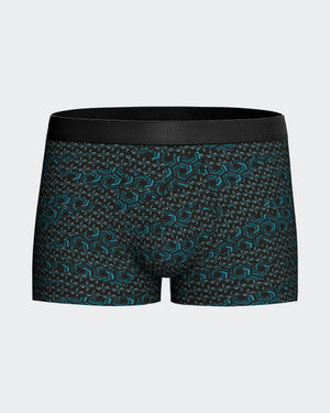 Printed men's boxer in Lyocell