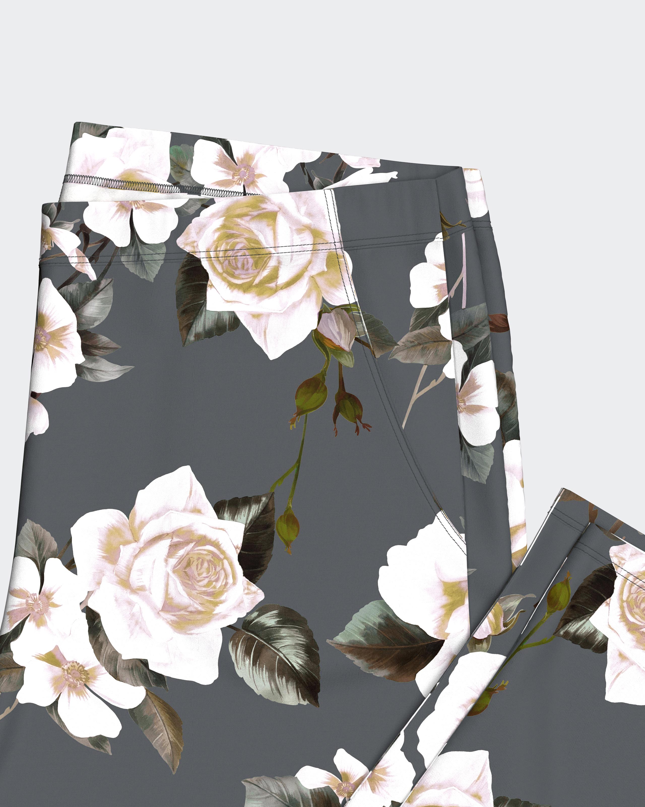 Floral print women's pyjama in Modal