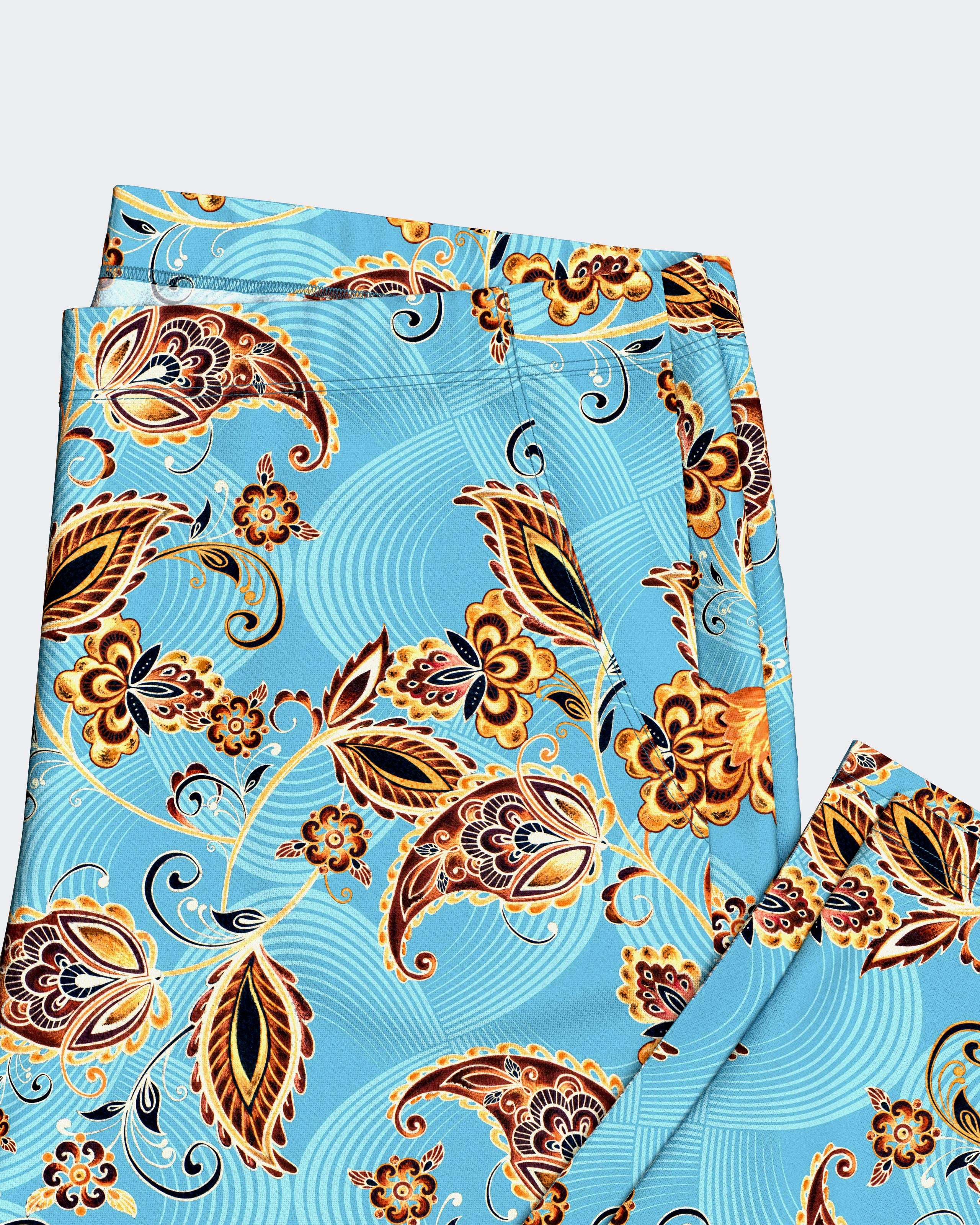 Printed women's pyjama in Cotton Modal