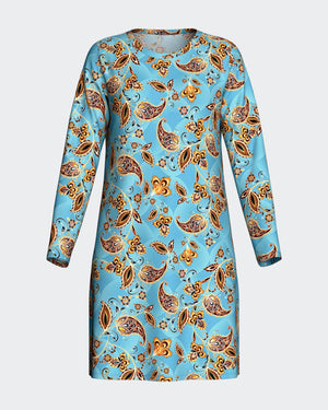 Cotton Modal printed nightdress