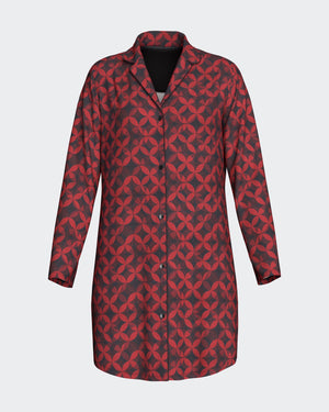 Nightdress in Recycled Modal and Polyester