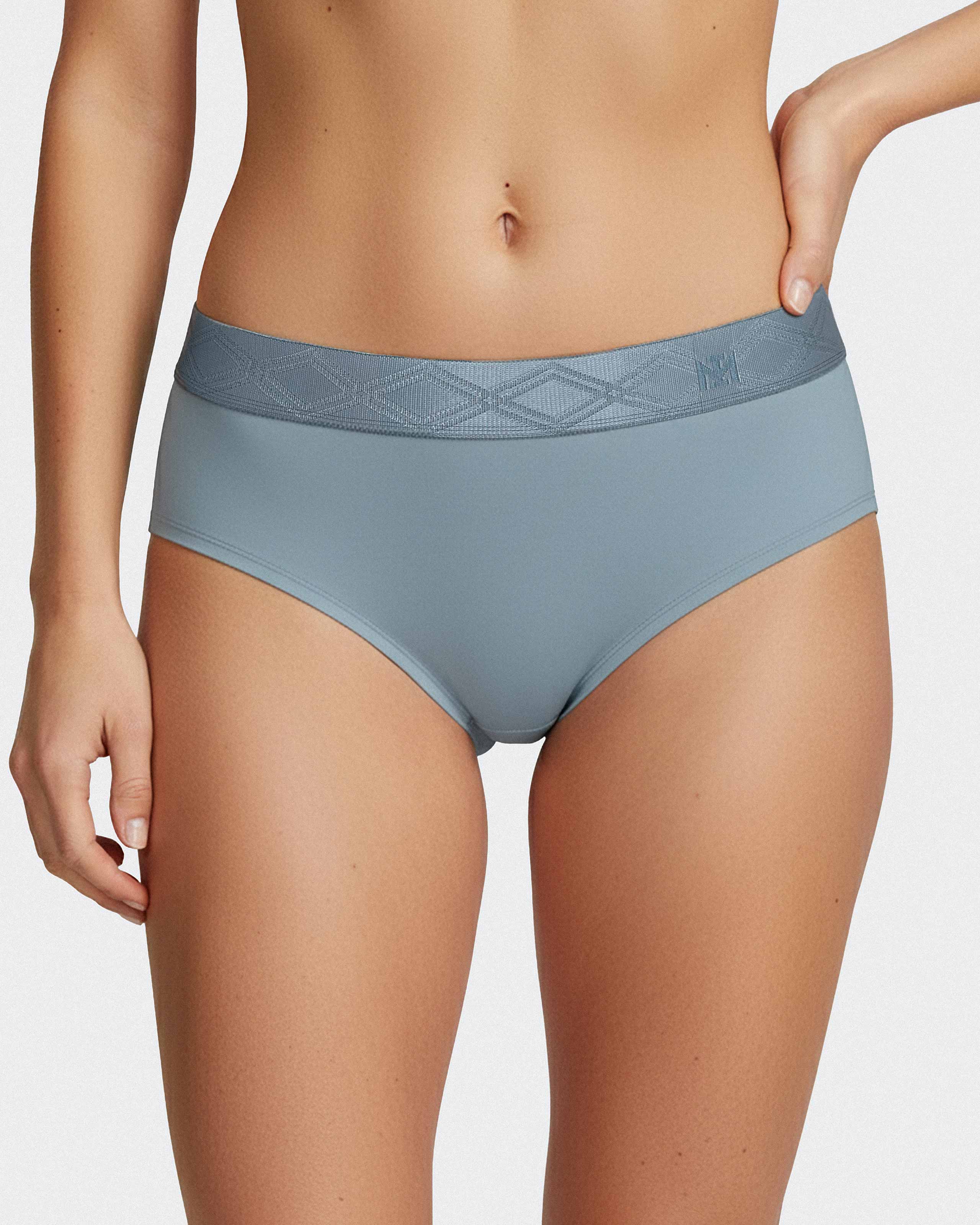 Panties with elasticated waistband in Lyocell
