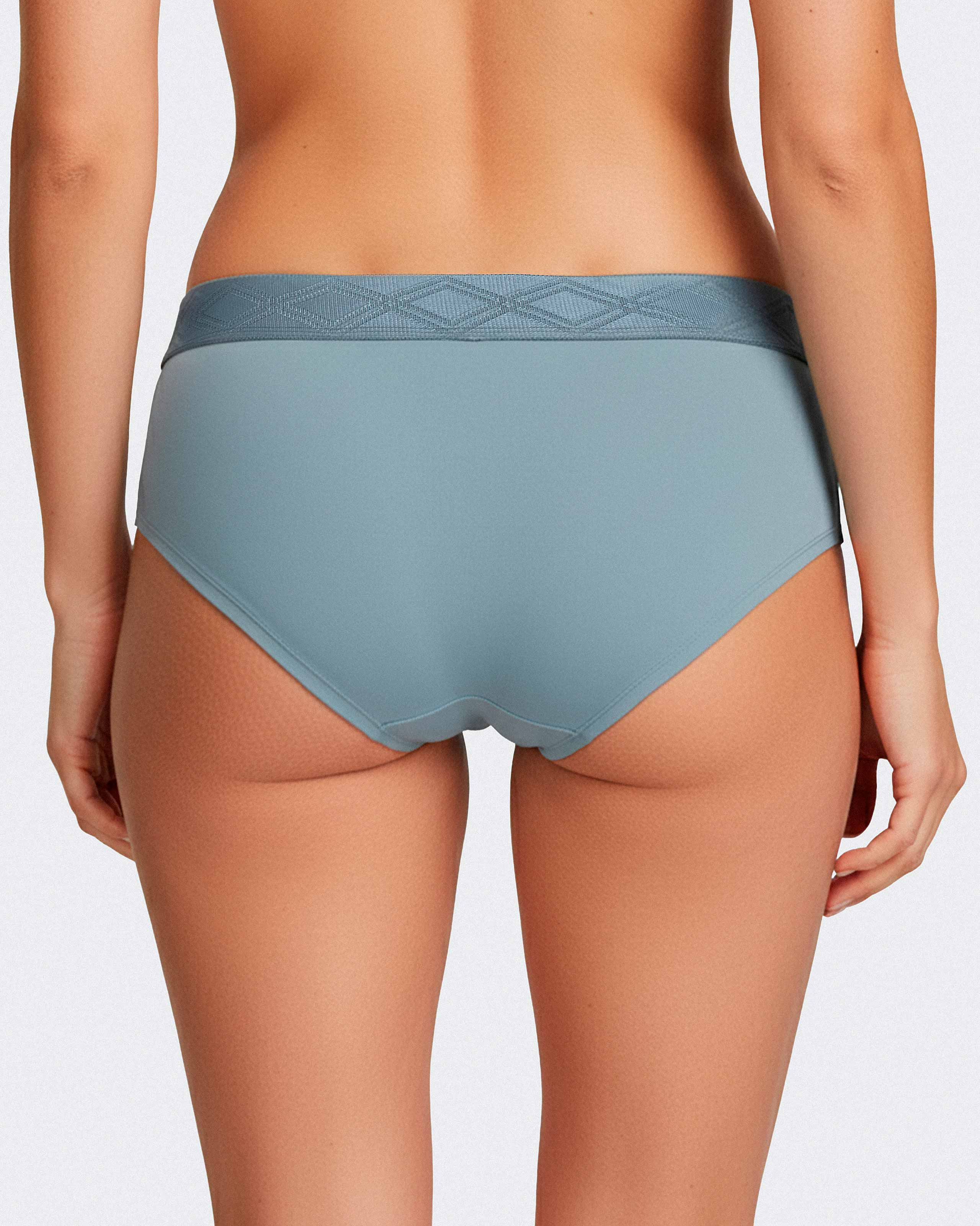 Panties with elasticated waistband in Lyocell