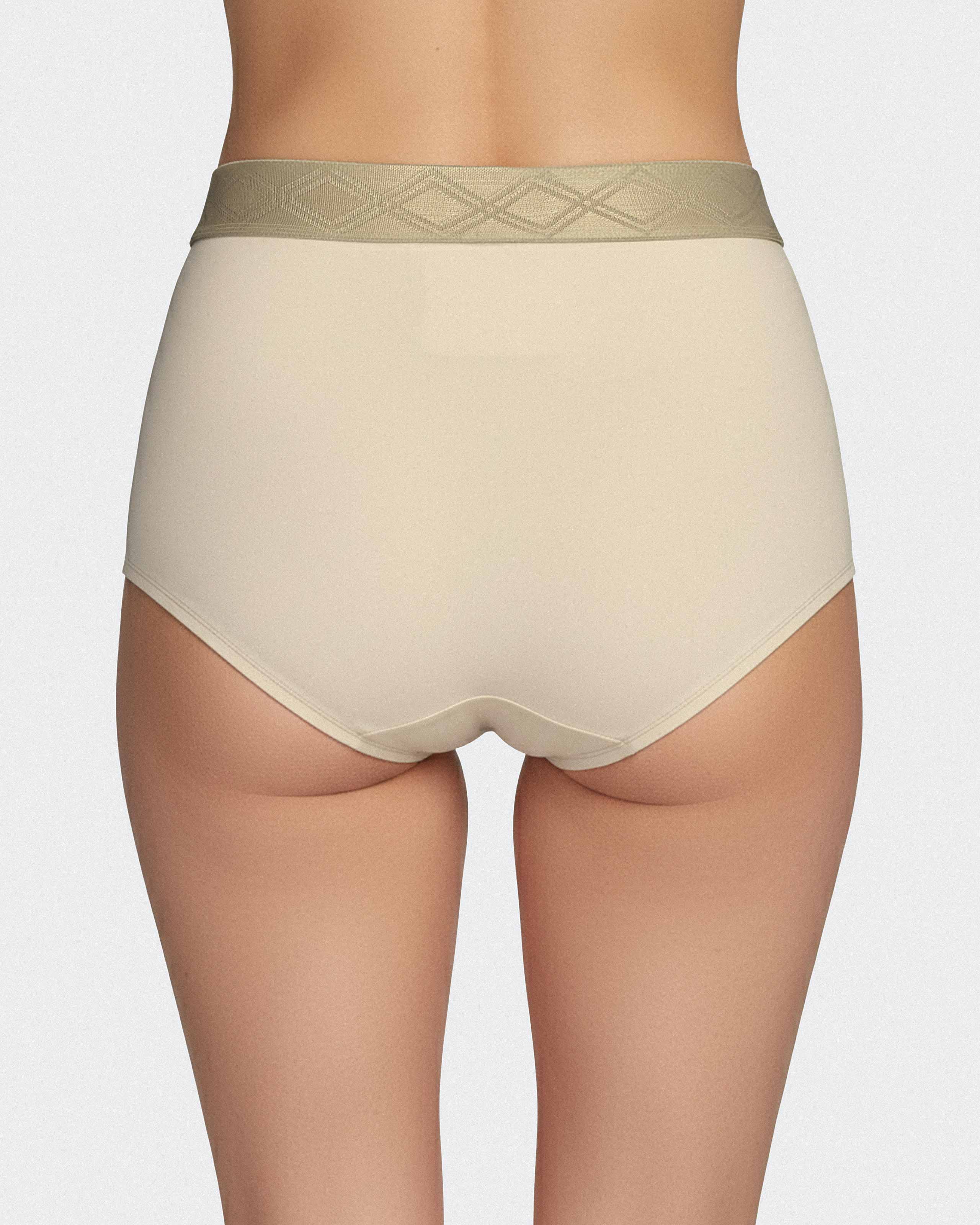 Panties with elasticated waistband in Lyocell