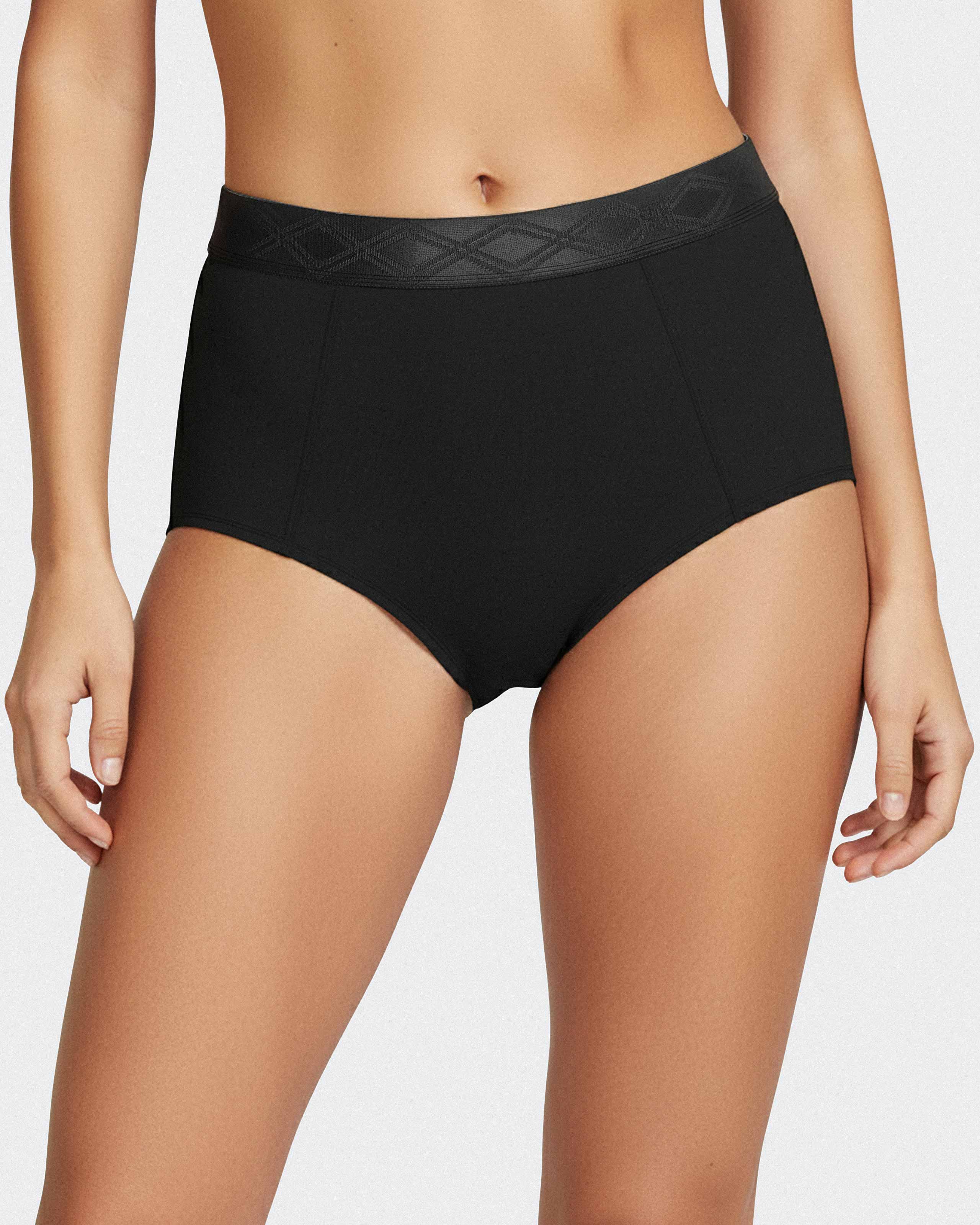 Panties with elasticated waistband in Lyocell