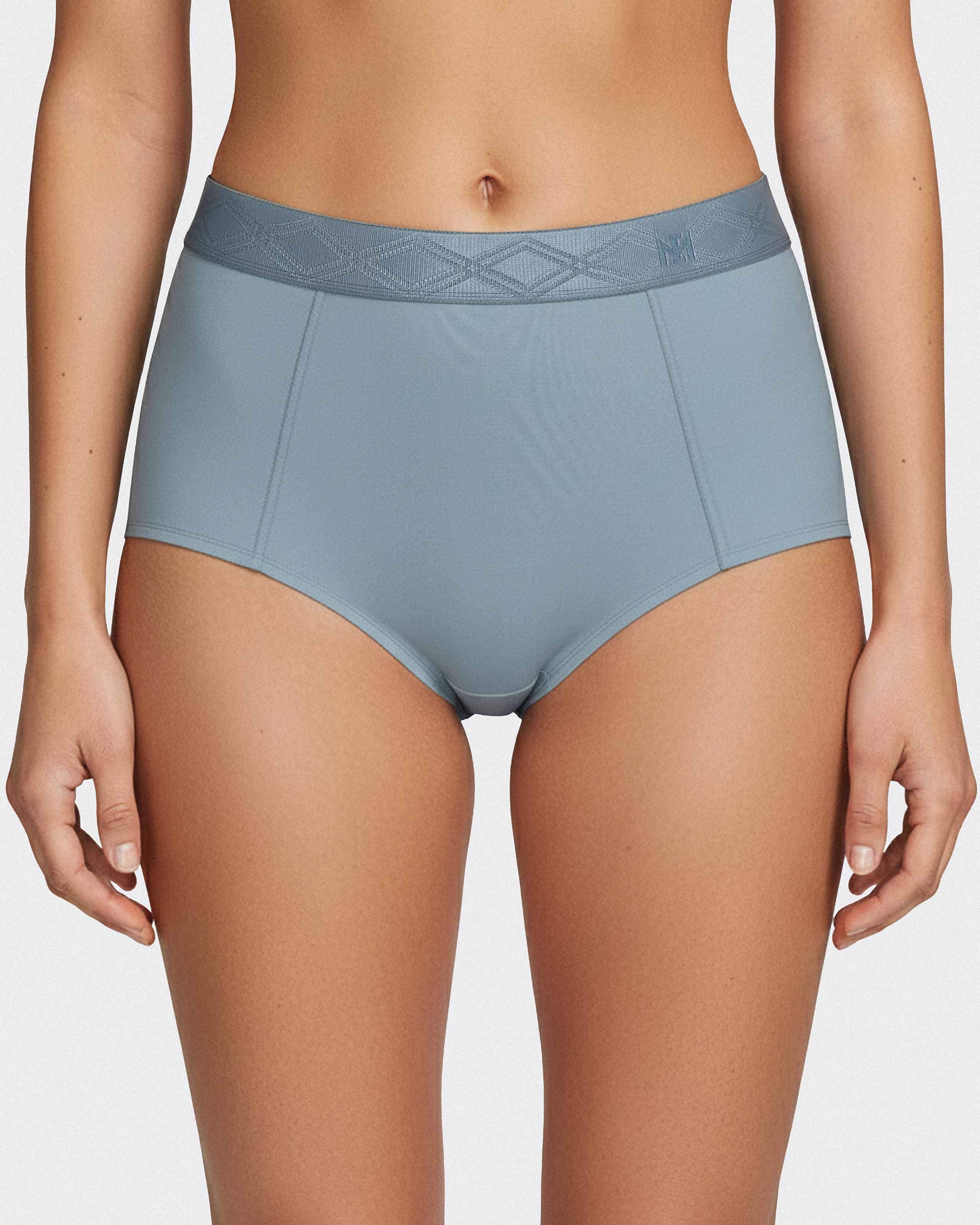 Panties with elasticated waistband in Lyocell