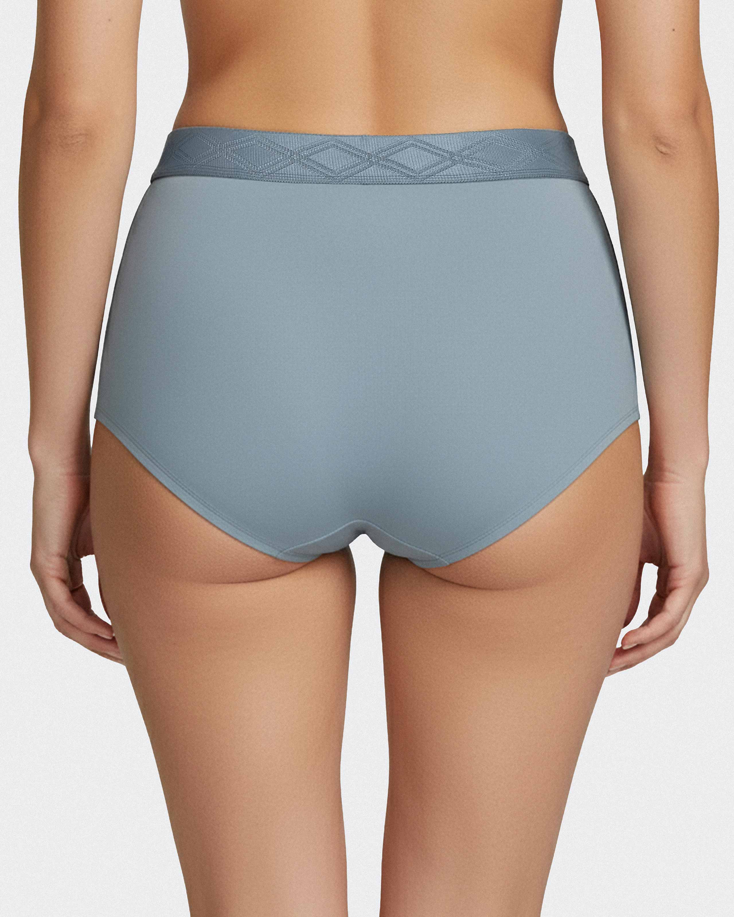 Panties with elasticated waistband in Lyocell