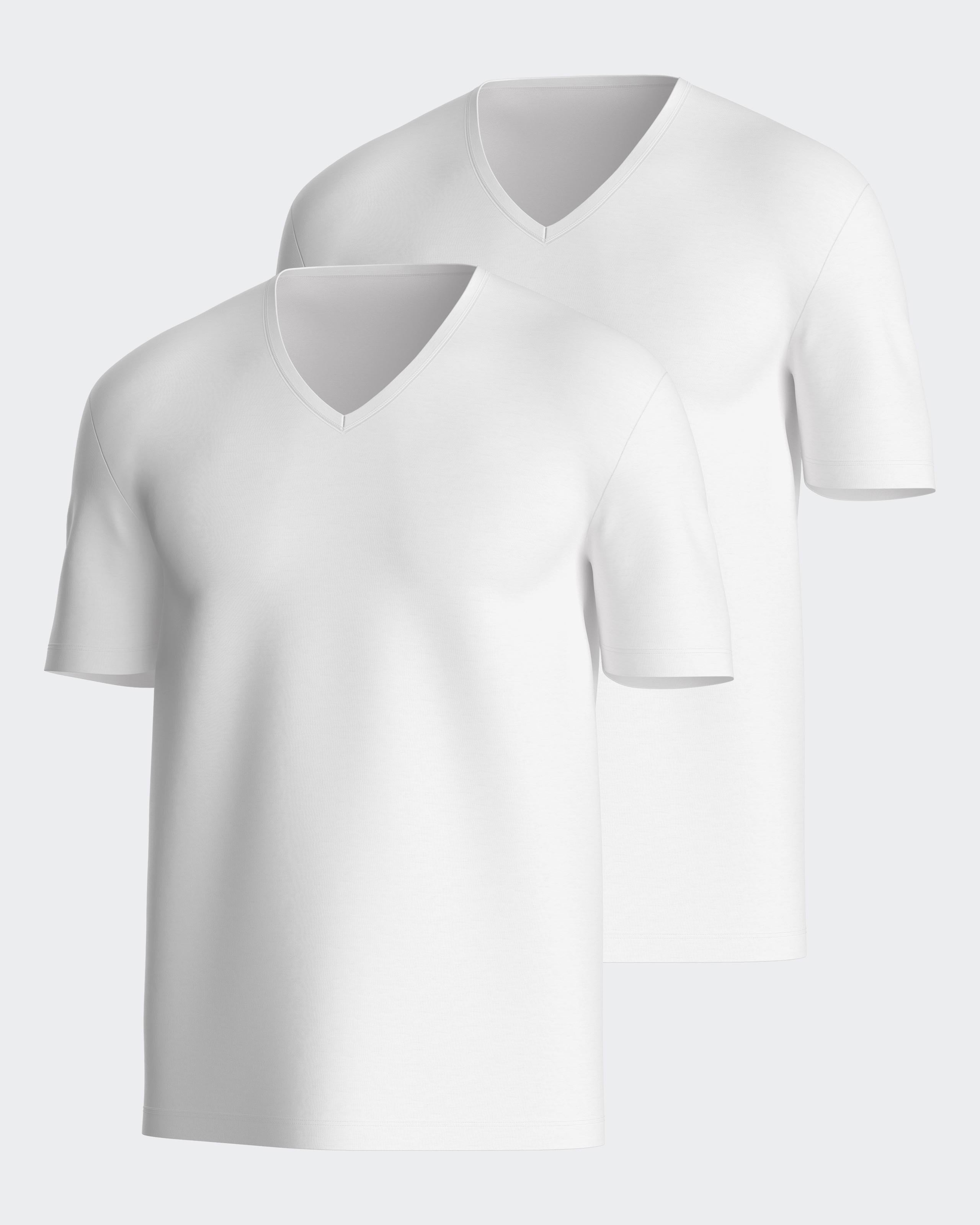 2 Pack V Neck T-Shirt Bio