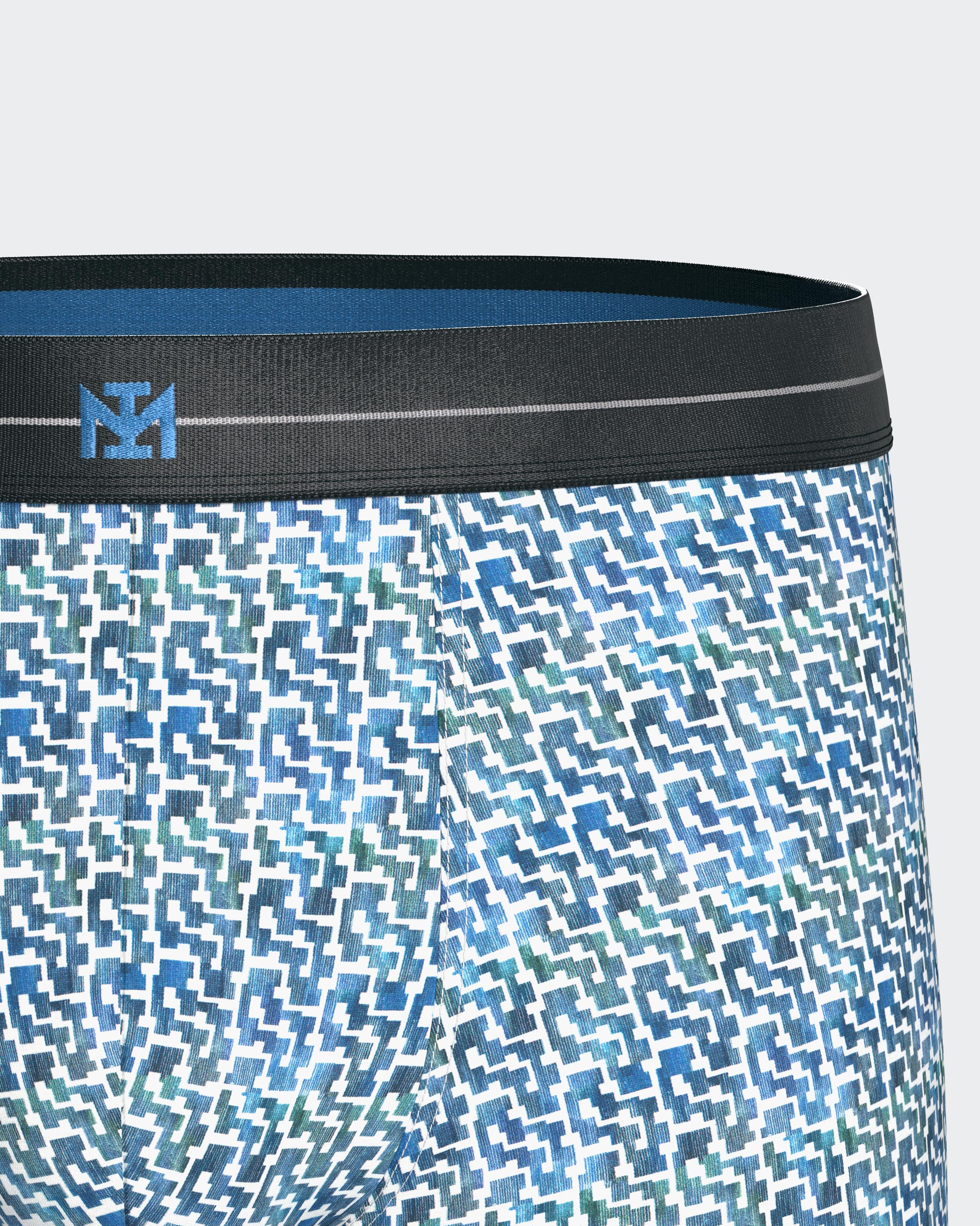 Pack of 2 men's cotton boxer