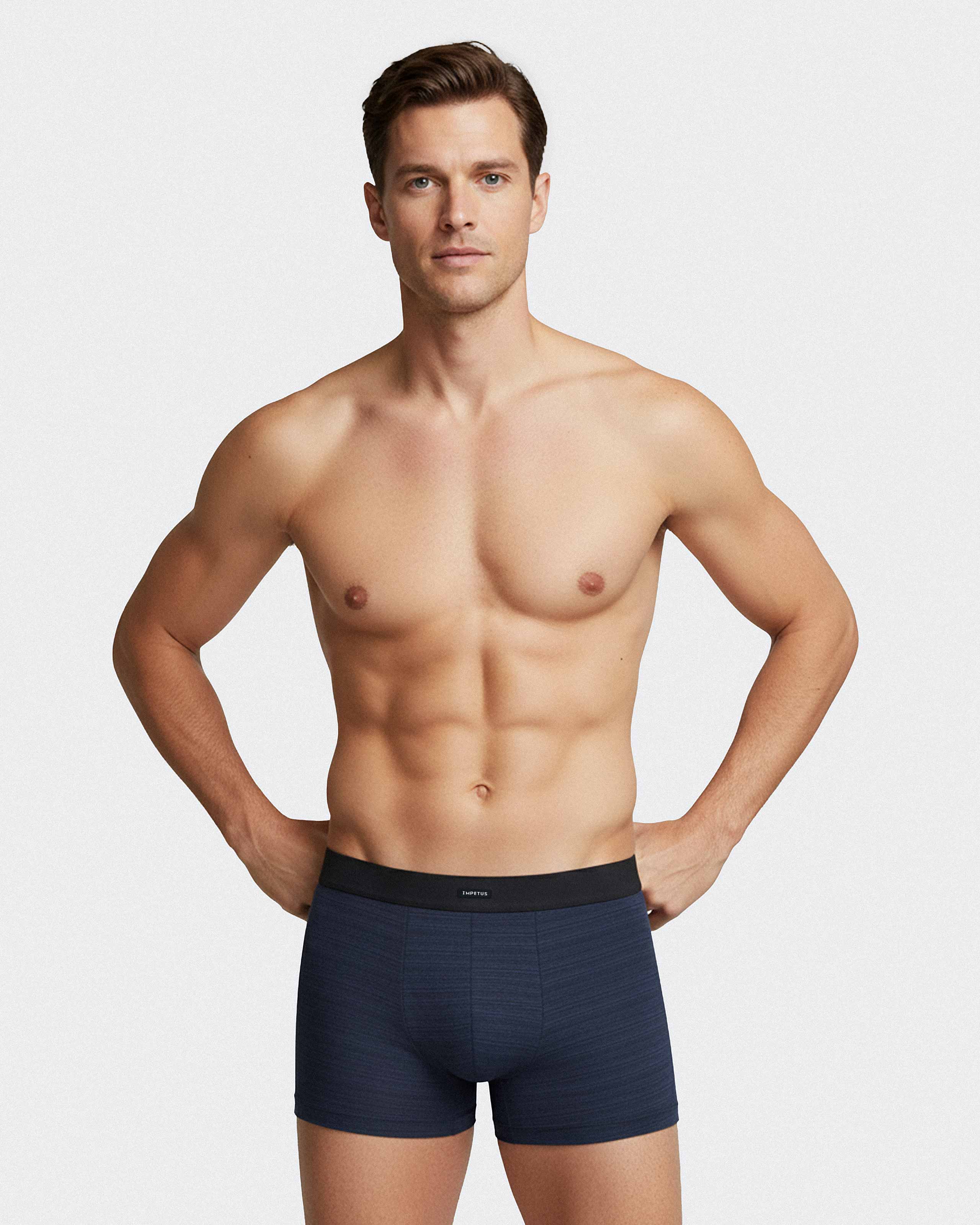 Pack of 2 men's boxer in cotton modal