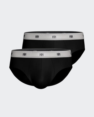 Pack of 2 men's briefs in Lyocell