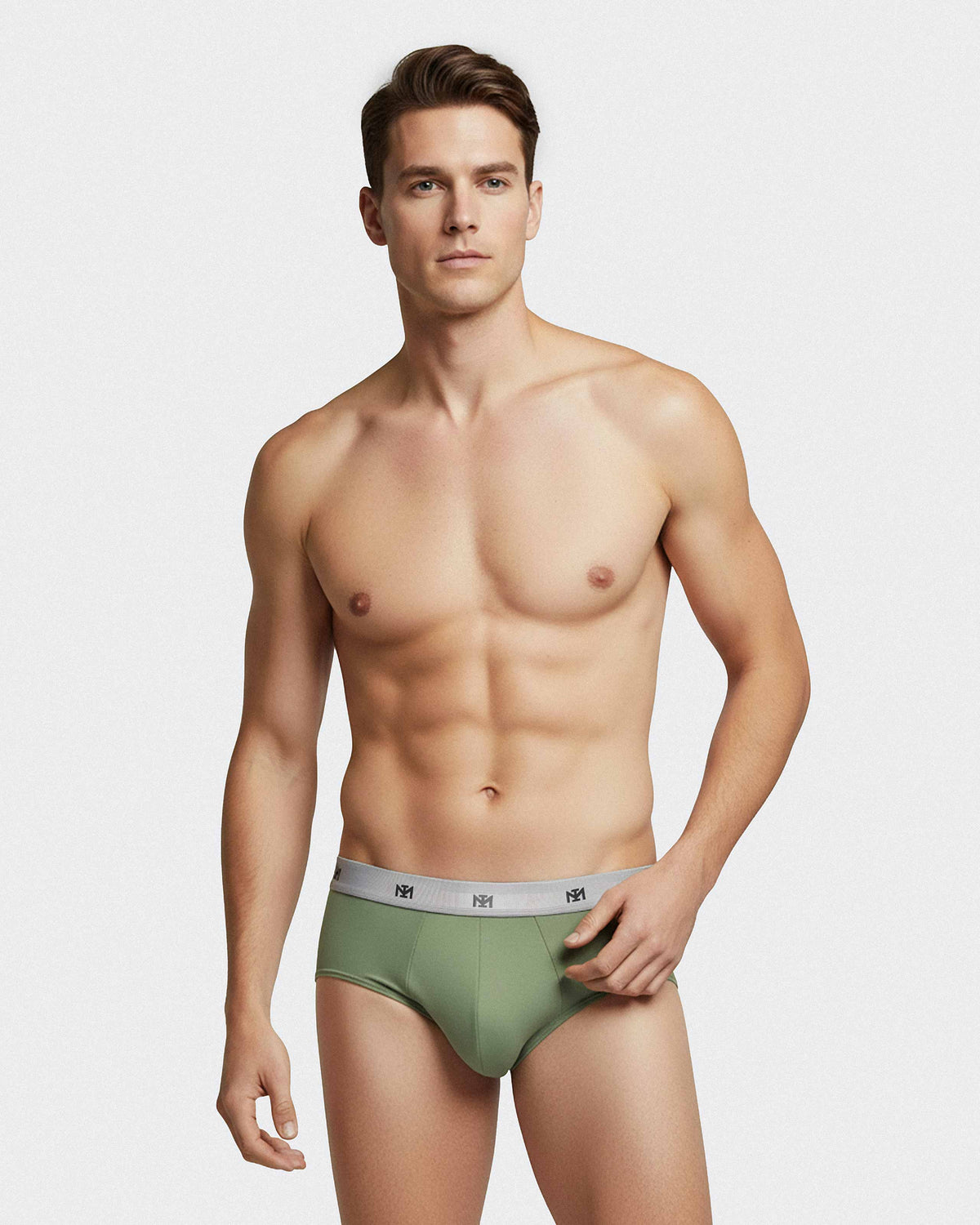 Pack of 2 men's briefs in Lyocell