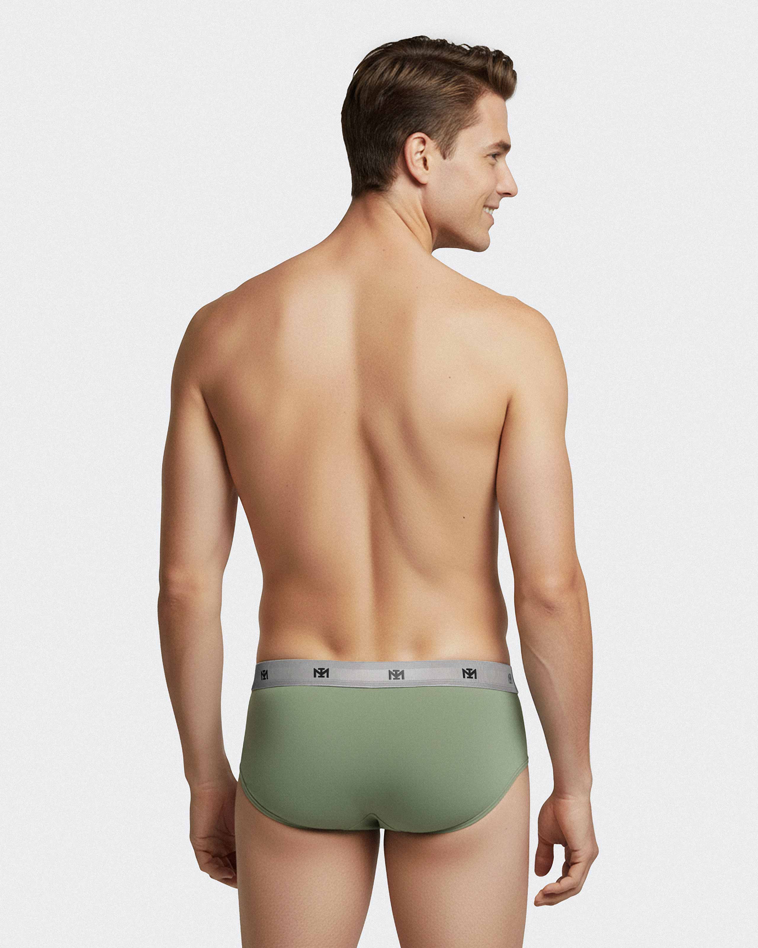 Pack of 2 men's briefs in Lyocell