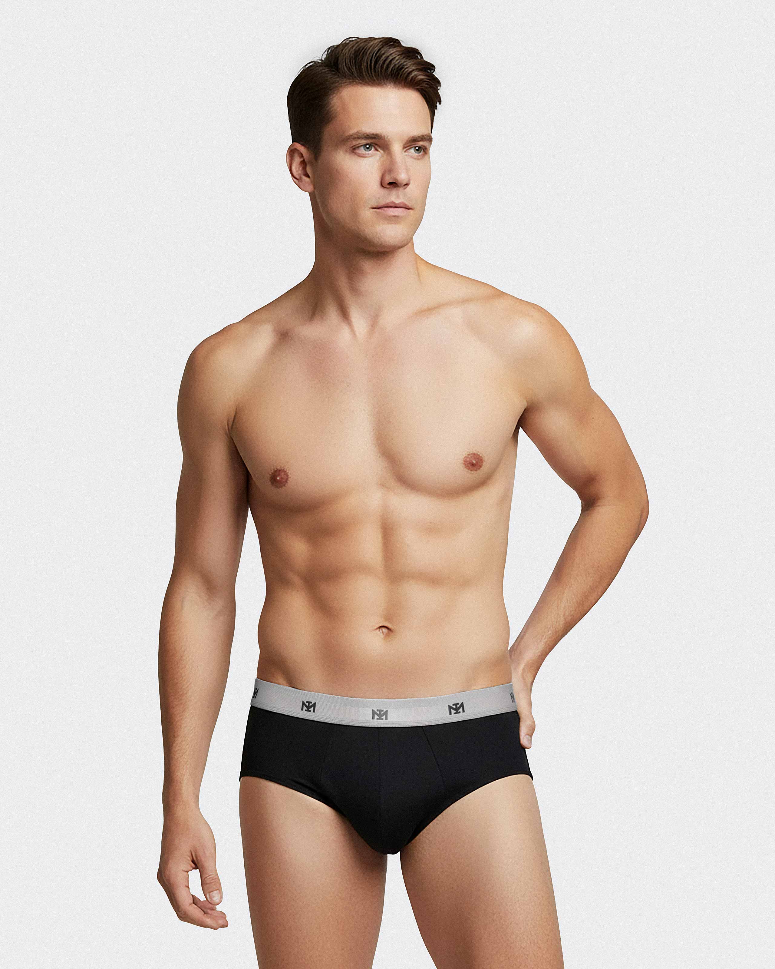 Pack of 2 men's briefs in Lyocell