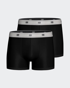 Pack of 2 men's boxers in Lyocell