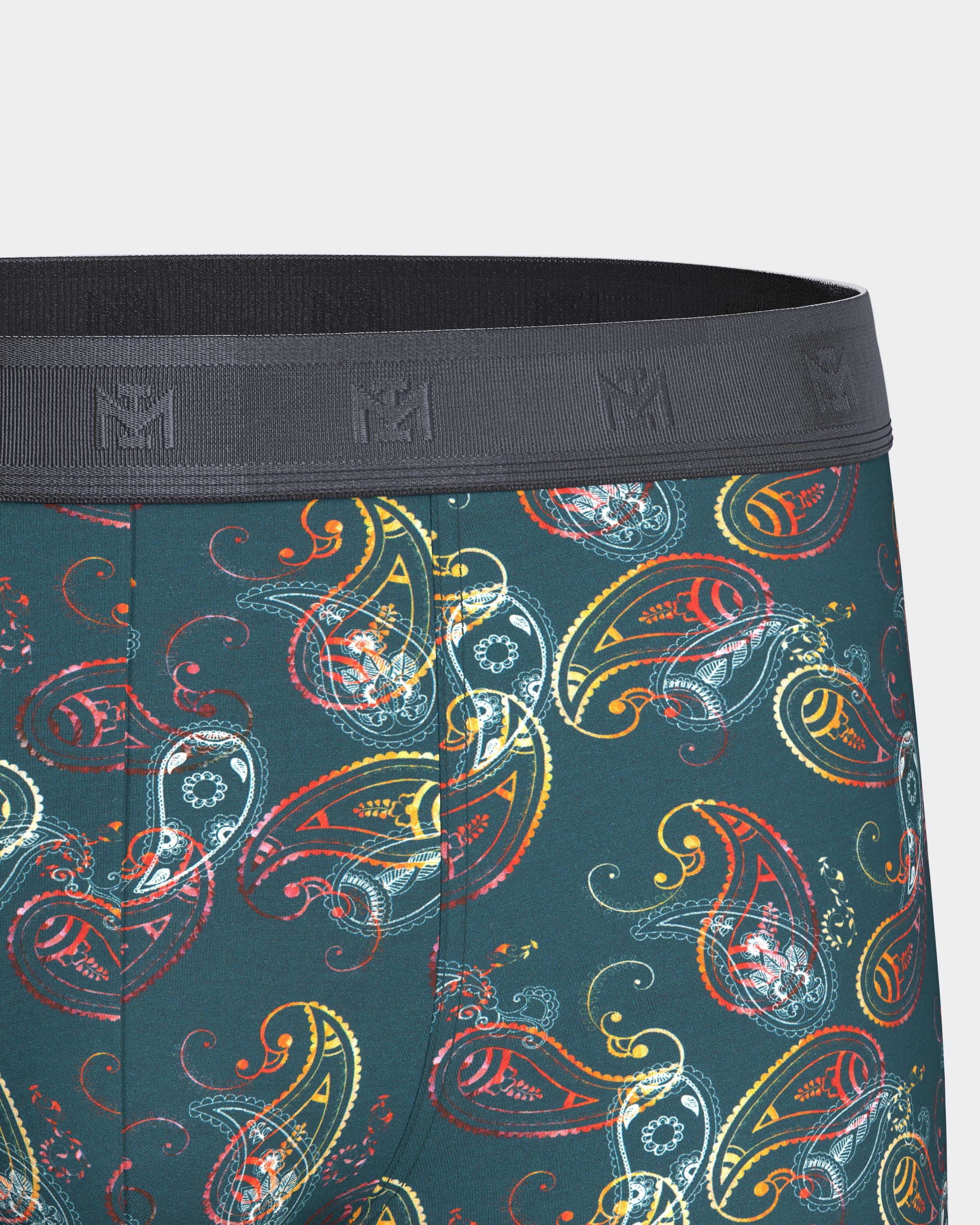 Pack of 2 men's boxer in Lyocell