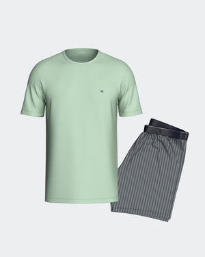 Pyjama court d'homme en Coton Modal
