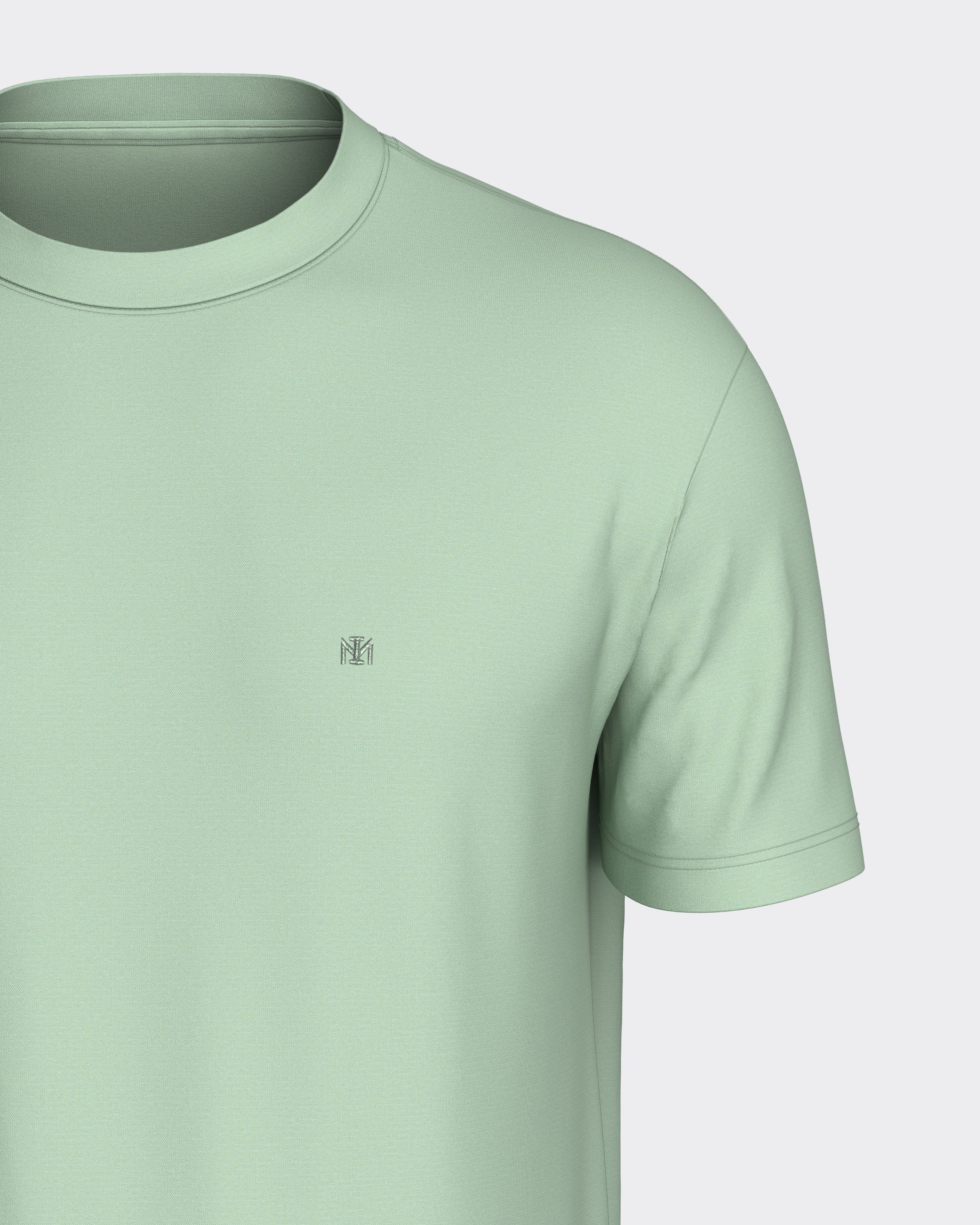 T-shirt uni d'homme 100% Coton