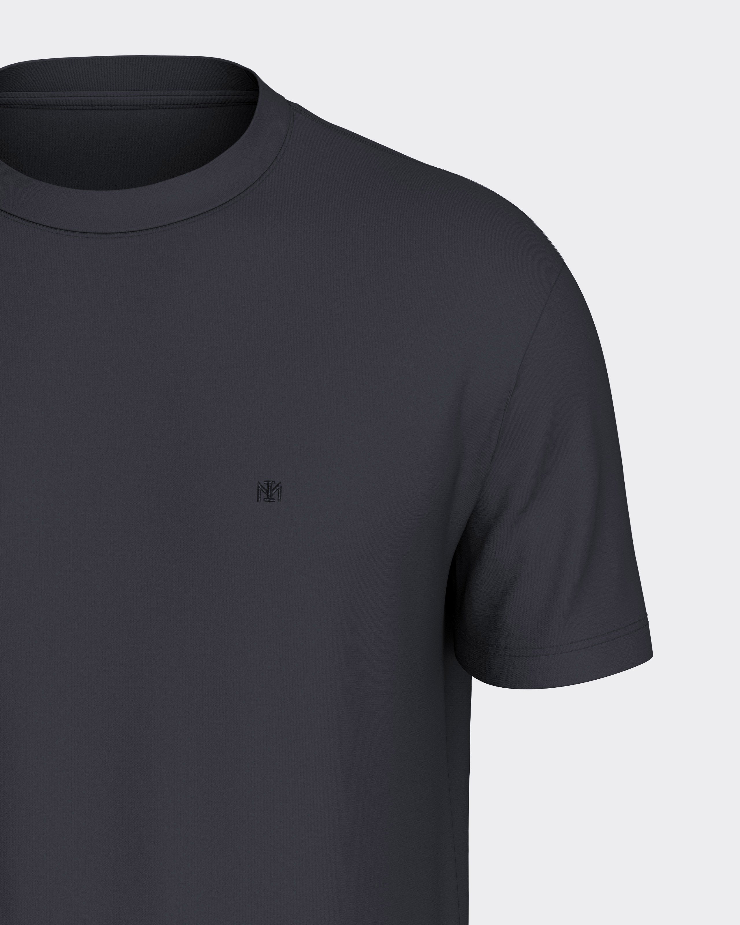 T-shirt uni d'homme 100% Coton