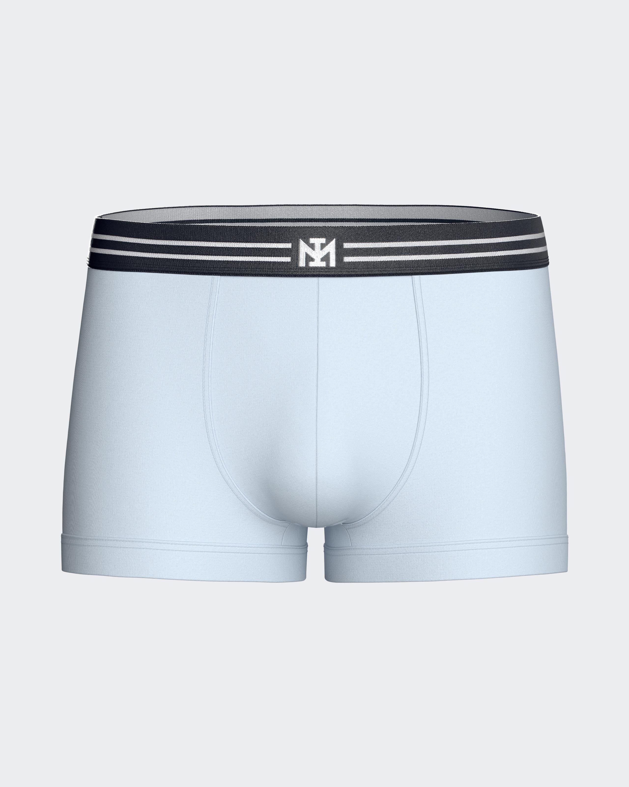 Pack de Boxers lisos en Algodón