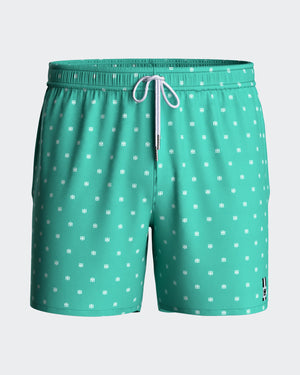 Swimming shorts with micromotif