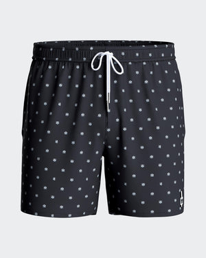 Swimming shorts with micromotif