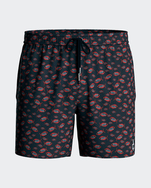 Swimming shorts with micromotif