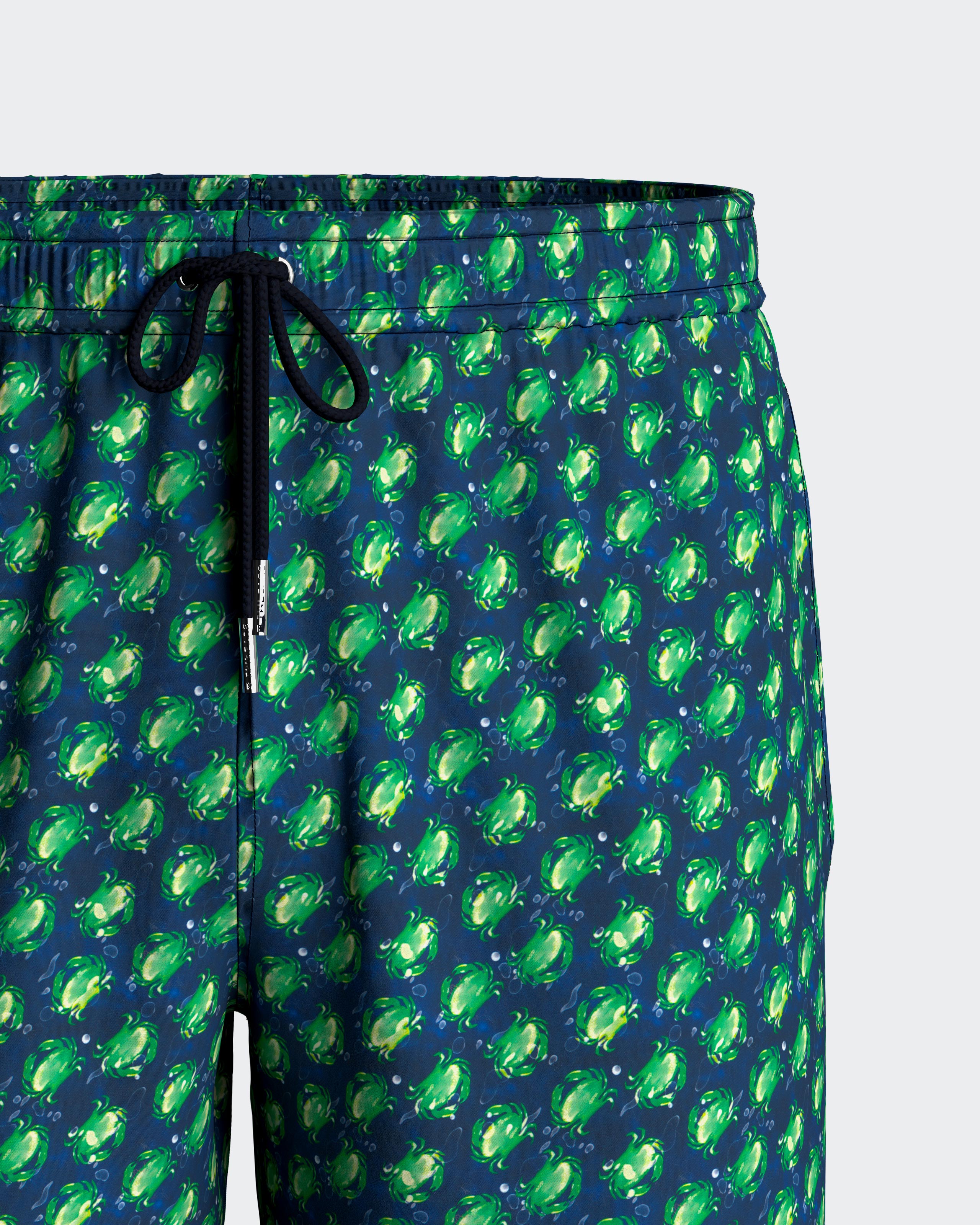 Swimming shorts with micromotif