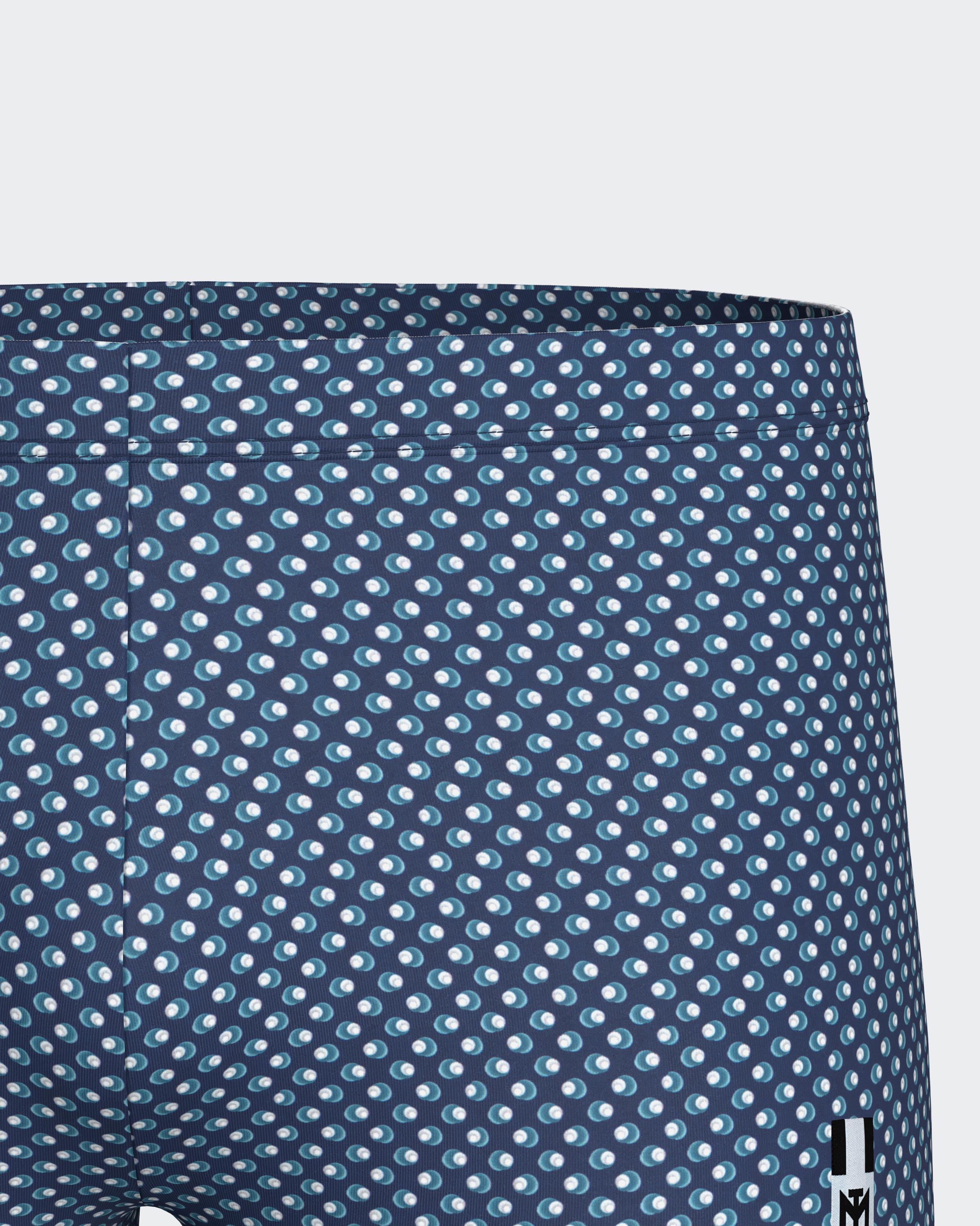 Swimming Boxer with micromotif