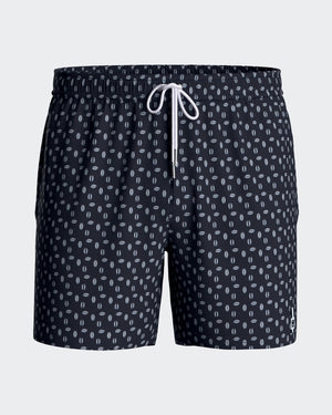 Swimming shorts with micromotif