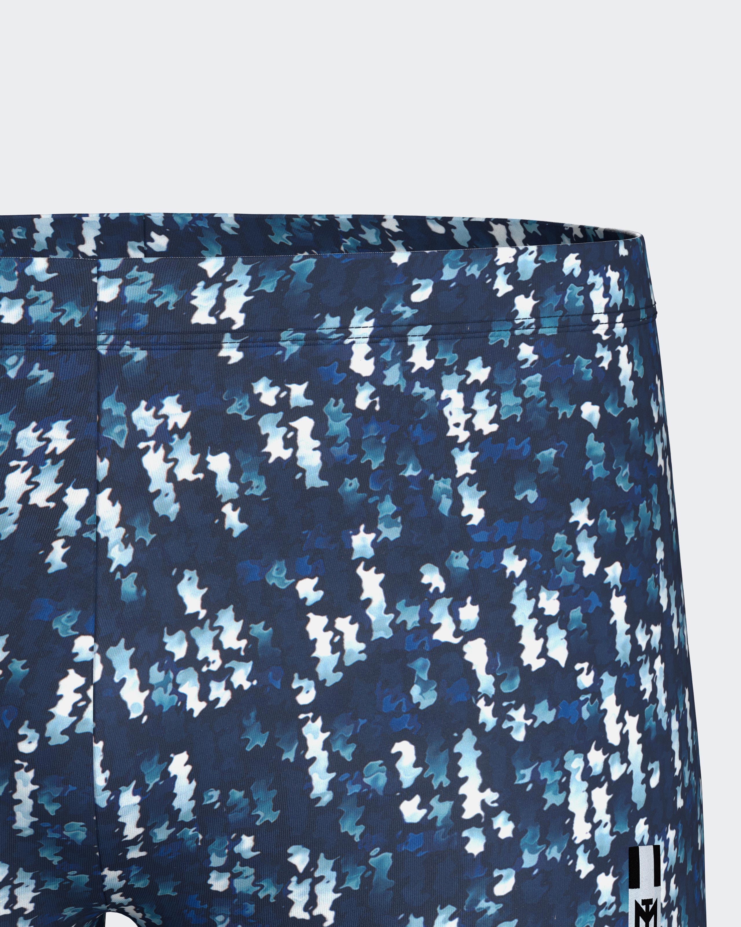 Swimming shorts with micromotif