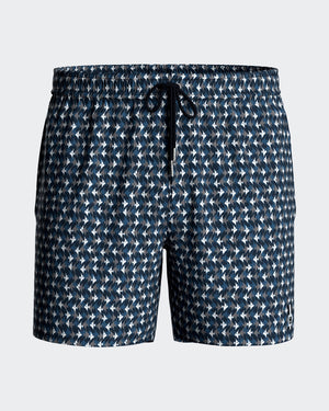 Swimming shorts with micromotif