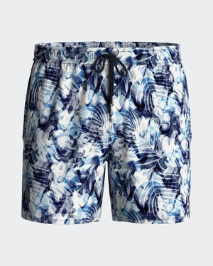 Short printed swimming shorts