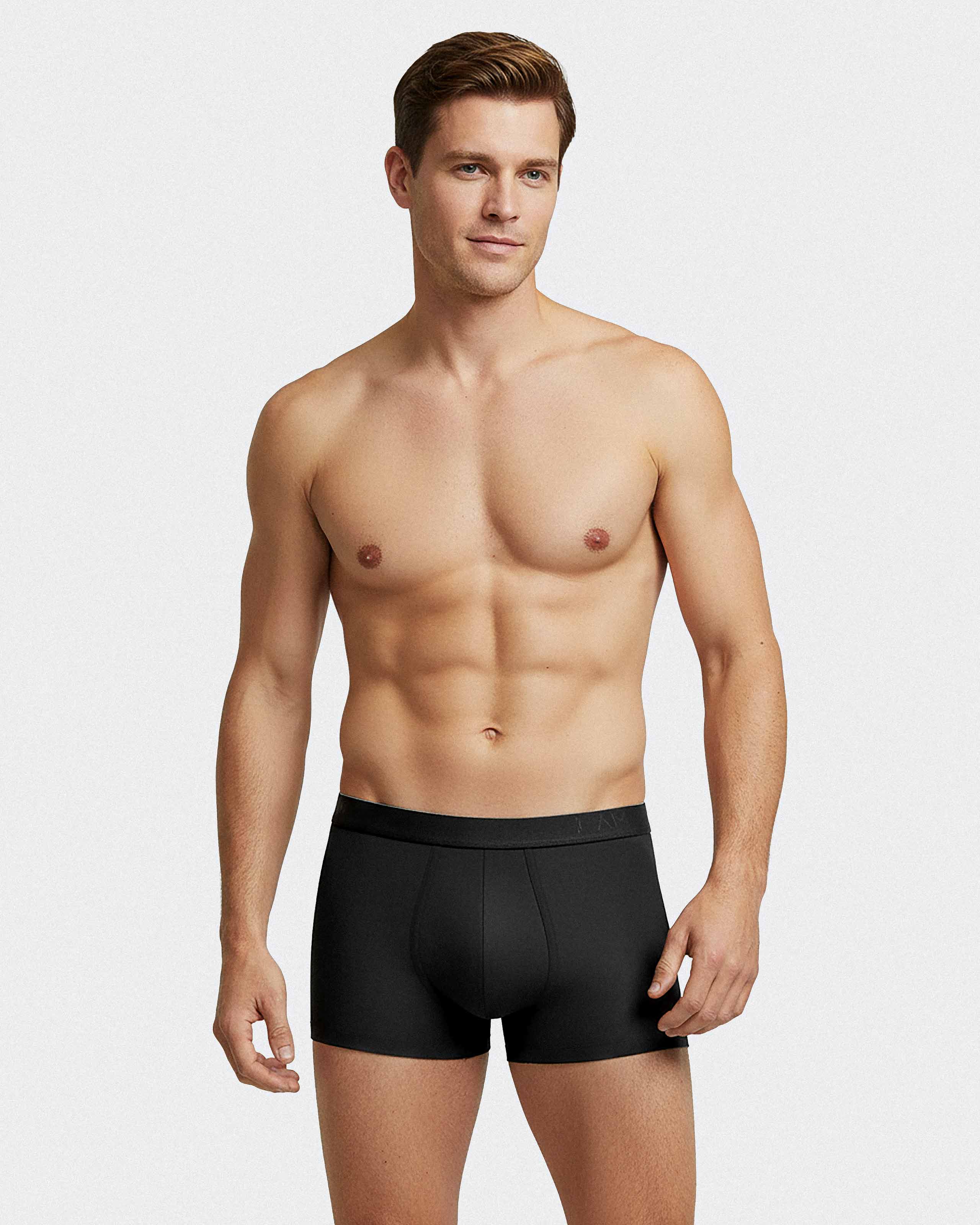 Pack of 2 men's boxers in Lyocell