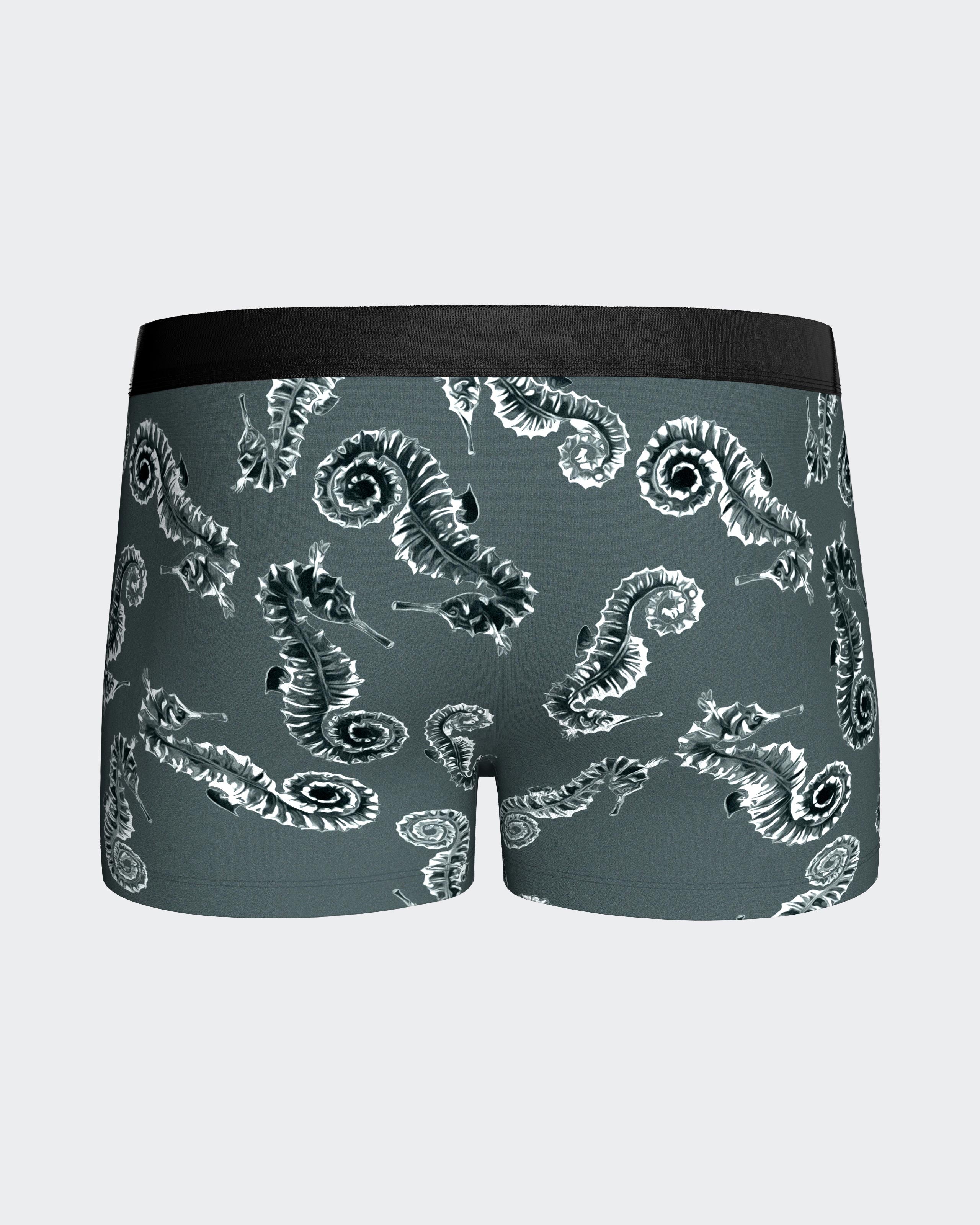 Men's printed boxers in Lyocell