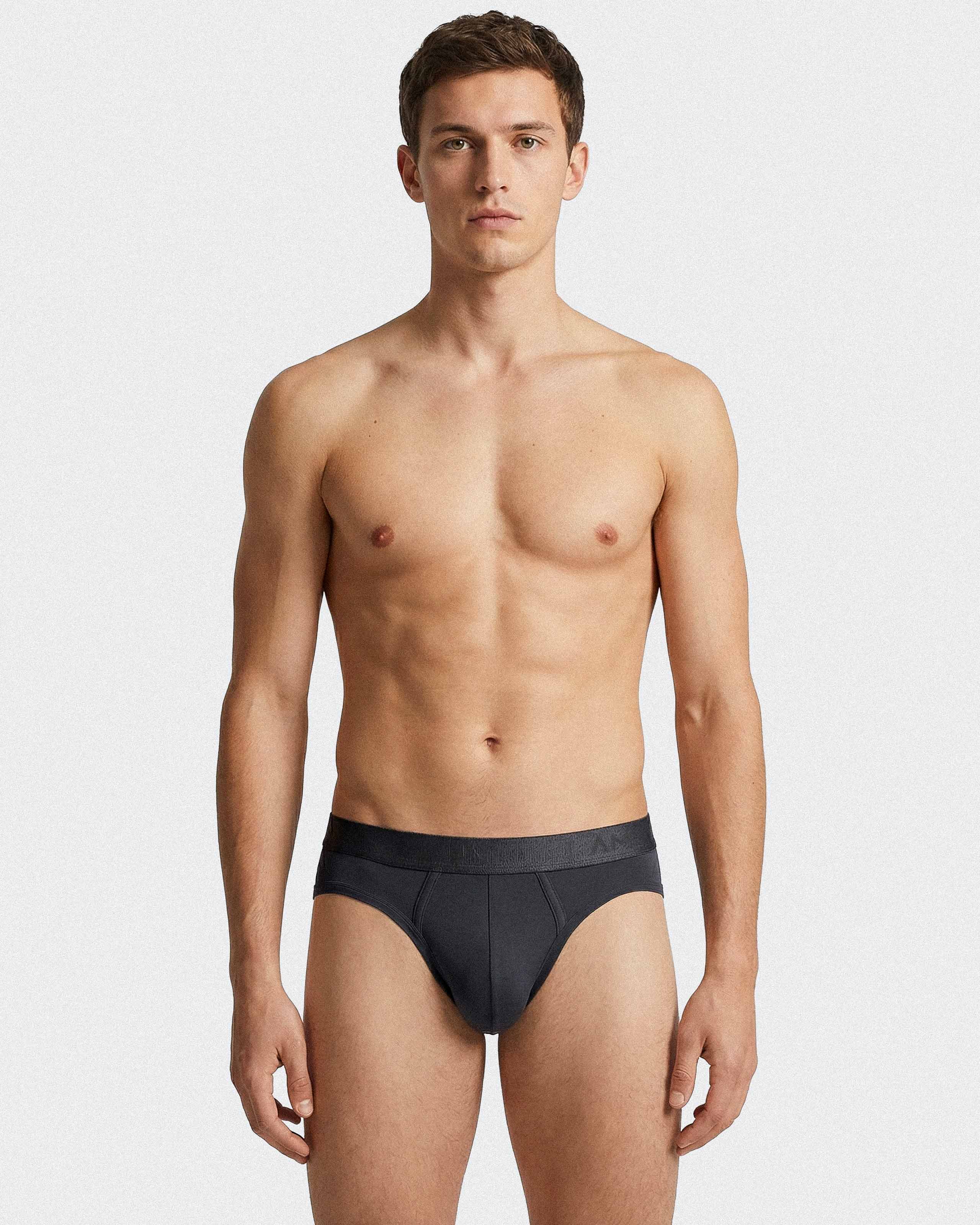 Pack of 2 men's briefs in Lyocell