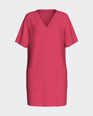 Kleid aus Baumwolle‑Modal mit Taschen