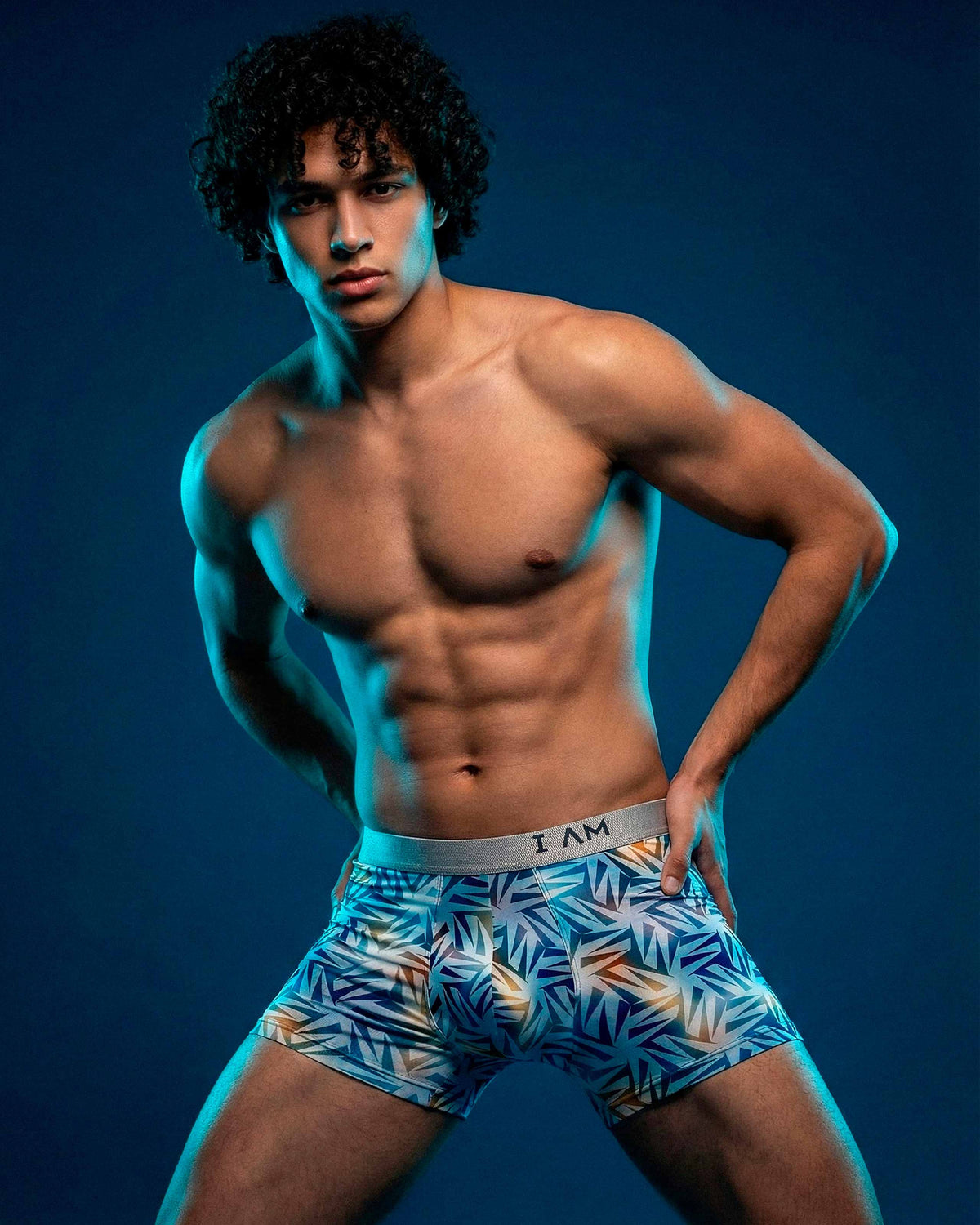 Boxer de homem em Lyocell