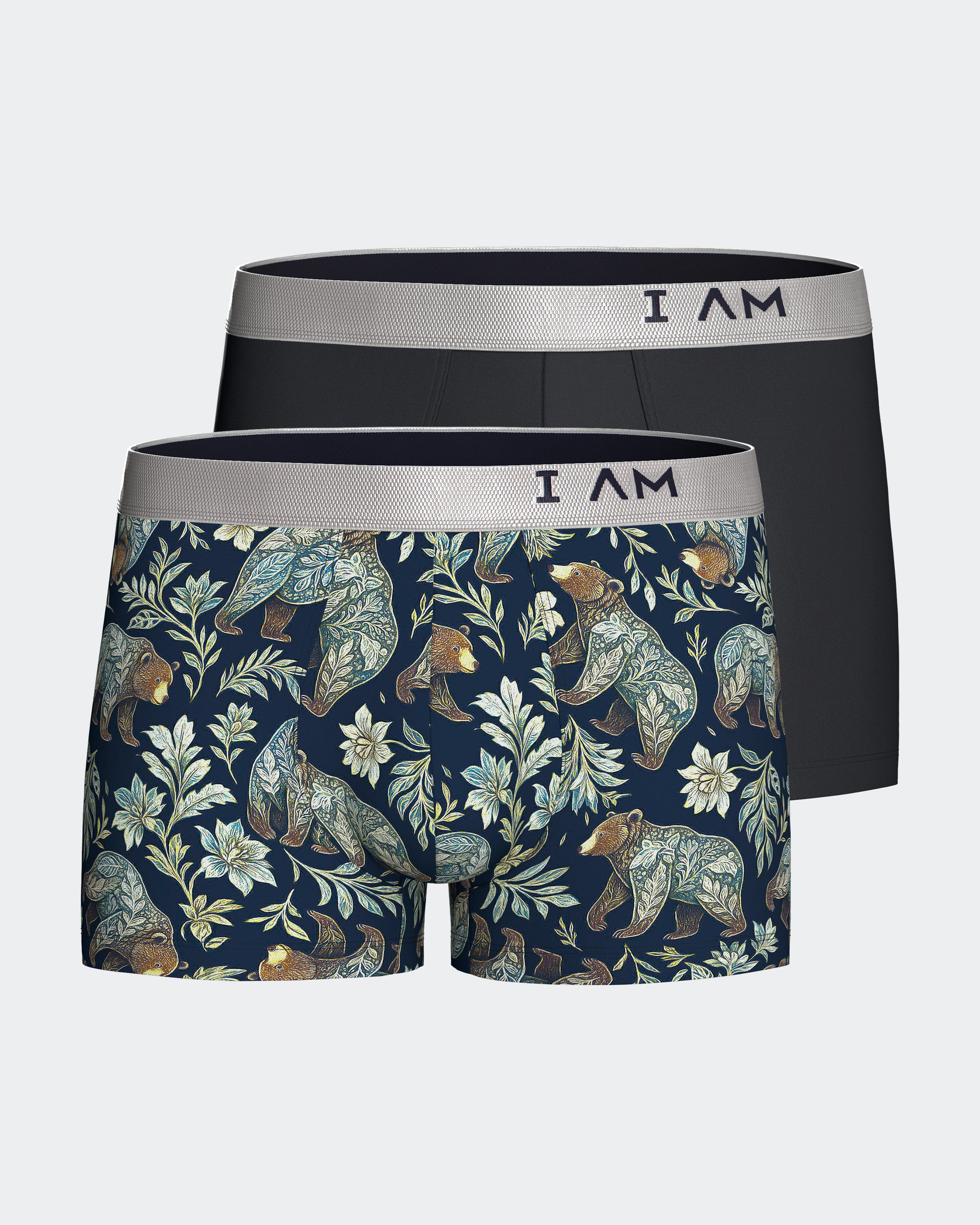 Pack 2 boxers d'homme en Lyocell
