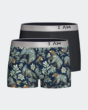 Pack 2 boxers d'homme en Lyocell