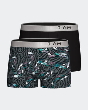 Pack 2 boxers de homem em Lyocell