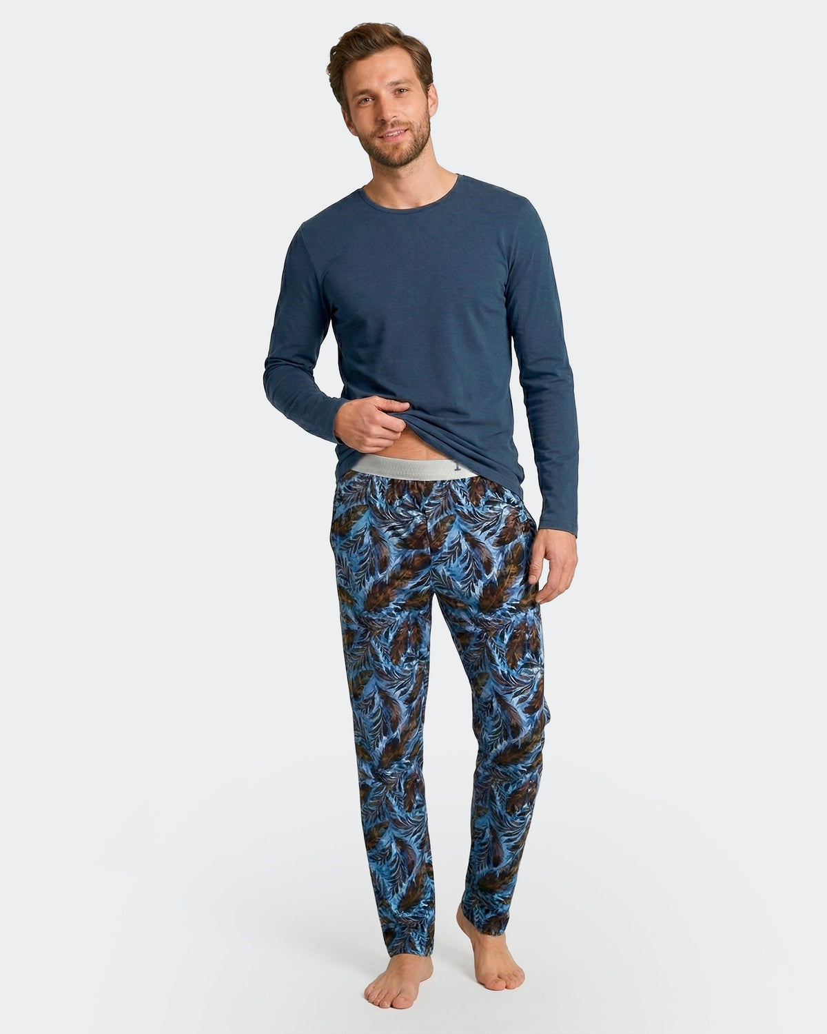 Pyjama de homem em Lyocell