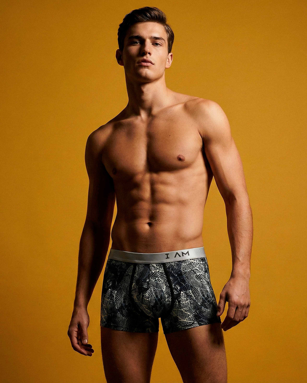 Boxer de homem em Lyocell